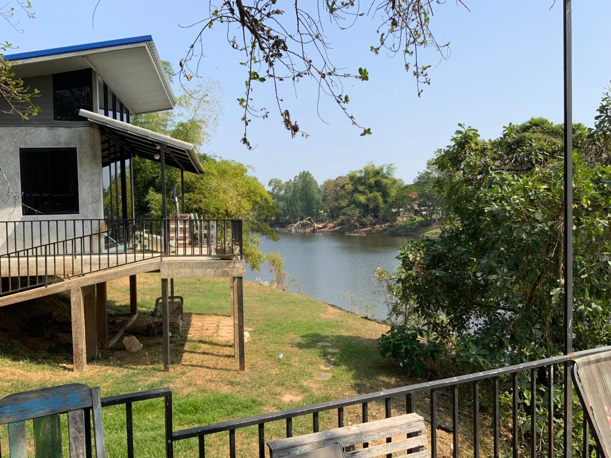 Morocco Blue Cafe By Chilong River Farm Resort Muang Kosum Екстериор снимка