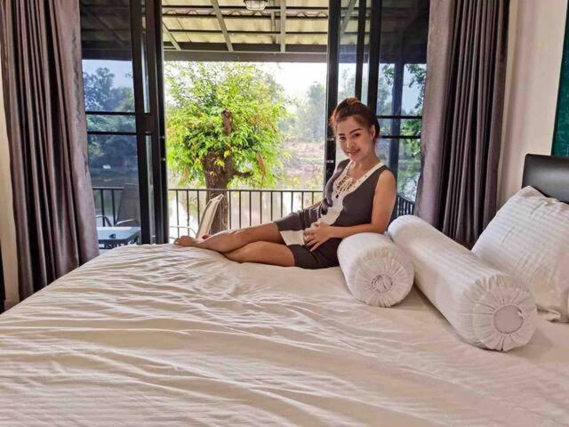 Morocco Blue Cafe By Chilong River Farm Resort Muang Kosum Екстериор снимка